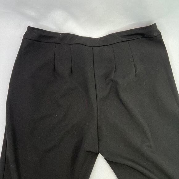 💥Josh & Arielle Black Crop Pants with Tassel Trim Women's size 8 - Picture 4 of 9